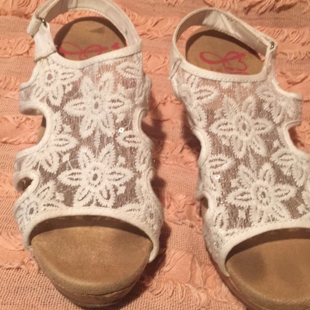 Girls Jellypop wedges